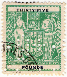 (336) £35 Green & Black (1931)