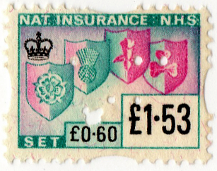 (560) £1.53 Magenta & Green (1972)