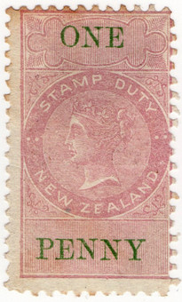 (180) 1d Pink & Green (1870)