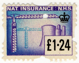 (692) £1.24 Purple & Blue (1973)