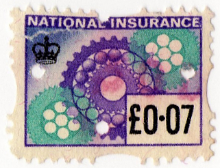 (627) 7p Purple & Green (1973)