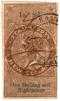 (16) 1/8d Brown & Blue (1866)