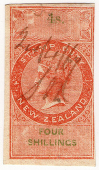 (28) 4/- Red & Green (1866)