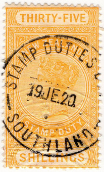 (251) 35/- Yellow (1882)