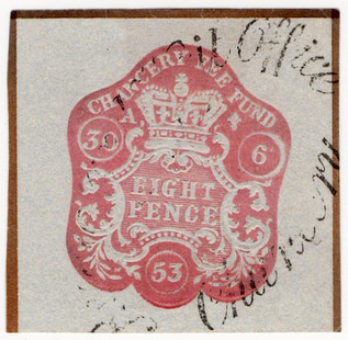 (33) 8d Rose (1853)