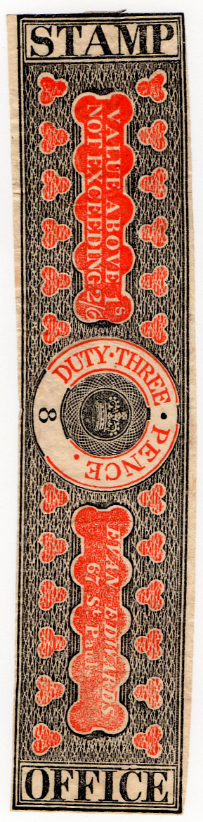 (68) 3d Black & Red (1855)