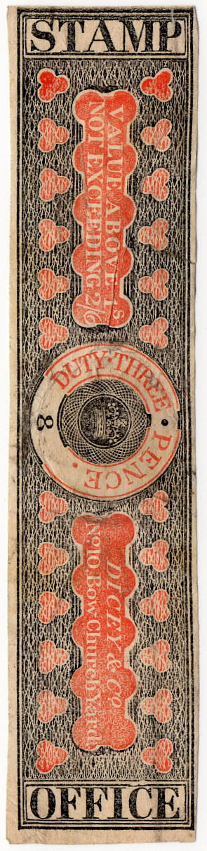 (68) 3d Black & Red (1855)