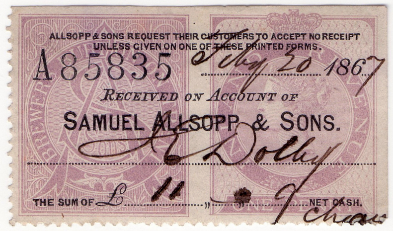 (18) 1d Lilac (1863)