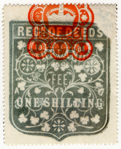 (41) 1/- Blue (1864)