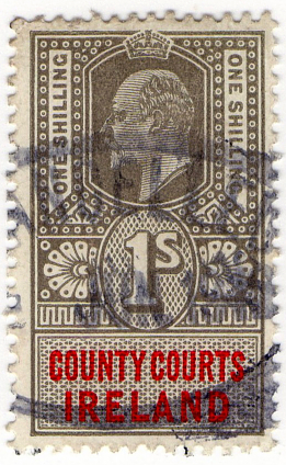 (50a) 1/- Olive & Red (1916)