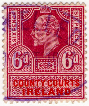 (un) 6d Claret & Vermillion (1916)