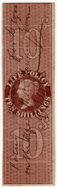(33) 10/- Red-Brown (1869)