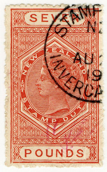 (261) £7 Brown (1882)