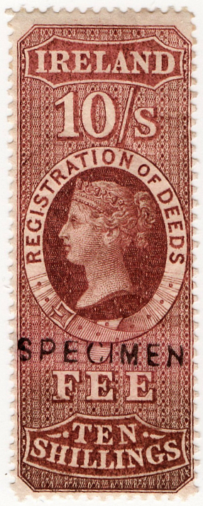 (35) 10/- Brown (1888)