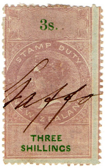 (98) 3/- Lilac & Green (1867)
