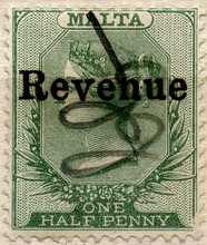 (01) ½d Green (1899)