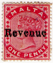 (02c) 1d Carmine Red (1899)