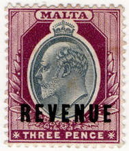 (22) 3d Grey & Purple (1906)