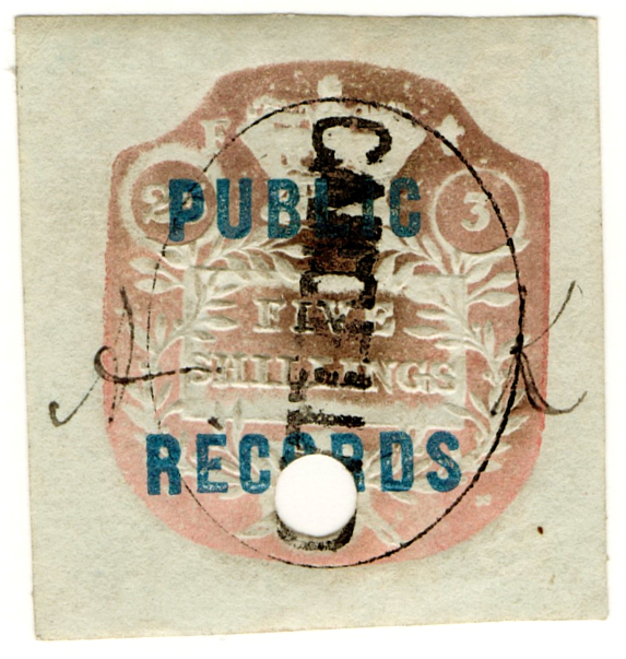 (02) 5/- Rose (1868)