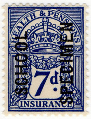 (44) 5d Blue (1925)