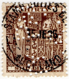 (317) 30/- Brown (1931)