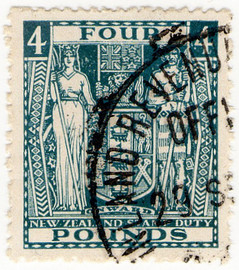 (323) £4 Blue (1931)