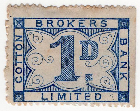 (13) 1d Blue  (1883)