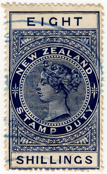 (243) 8/-Blue (1882)