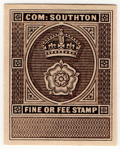(un) Court Fee Proof in Brown (1880)