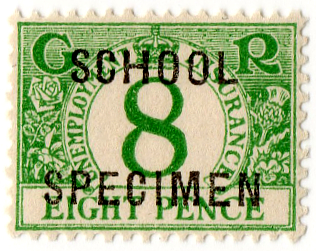 (158) 8d Bright Green (1936)