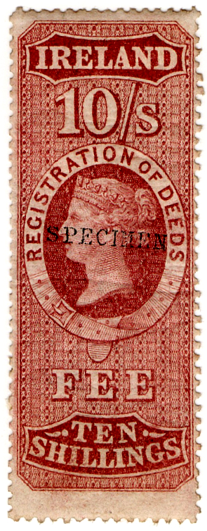 (17) 10/- Brown (1872)