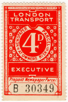 4d Prepaid Newspaper Parcel