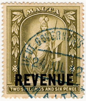 (26) 2/6d Olive Green (1908)