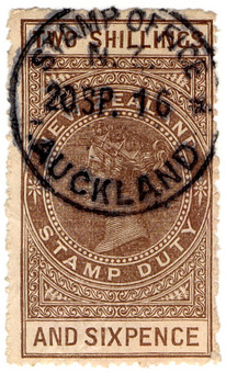 (236) 2/6d Brown (1882)