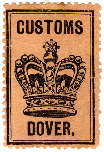 Customs Label - Dover
