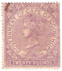 (46) £20 Lilac (1865)