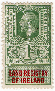 (12) 1/- Green & Red (1912)