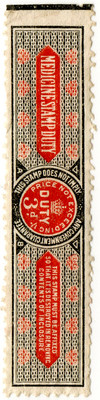 (167) 3d Red & Black (1922)