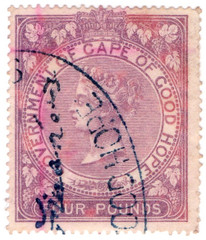 (41) £4 Lilac (1865)