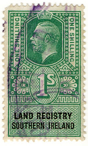 (20) 1/- Green & Black (1922)