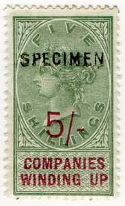 (19) 5/- Green & Purple (1896)