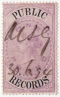 (18) £1 Lilac & Black (1879)