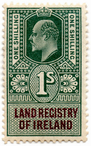 (04) 1/- Green & Red (1906)