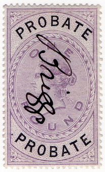 (28) £1 Lilac & Black (1878)