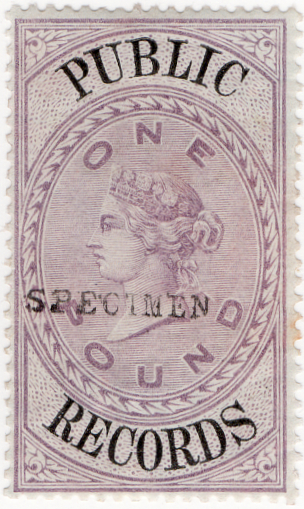 (23) £1 Lilac & Black (1881)