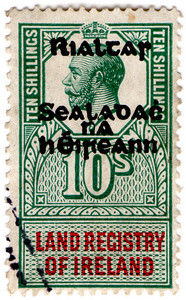 (31) 10/- Green & Red (1922)