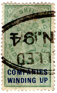 (05) 1/6d Green & Blue (1891)