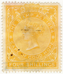 (93) 4/- Yellow (1876)