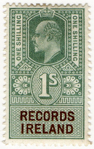 (08) 1/- Green & Brown (1902)