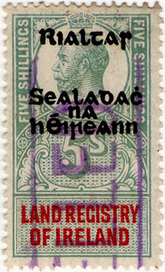 (30) 5/- Green & Red (1922)